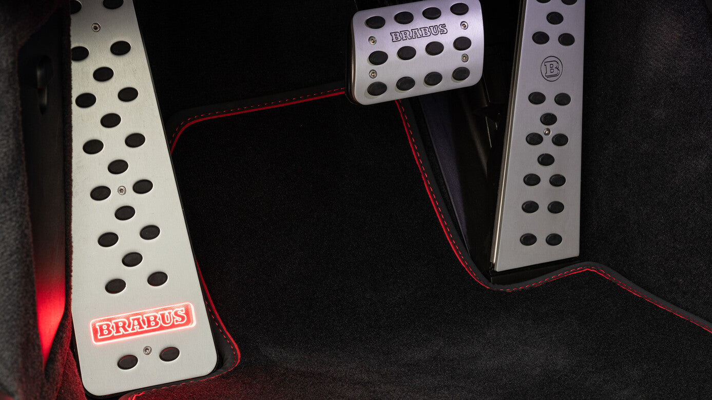 TAYCAN - ALUMINIUM PEDAL PADS