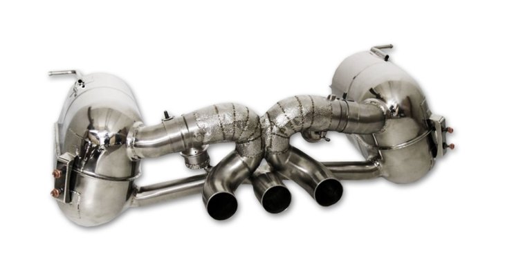 458 ITALIA - POWER OPTIMIZED EXHAUST SYSTEM WITH FLAP REGULATION