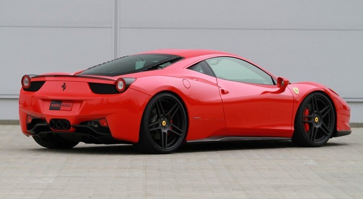 458 ITALIA - HYDRAULIK INDSTILLING I KOMBINATION MED FJÆDERFJER