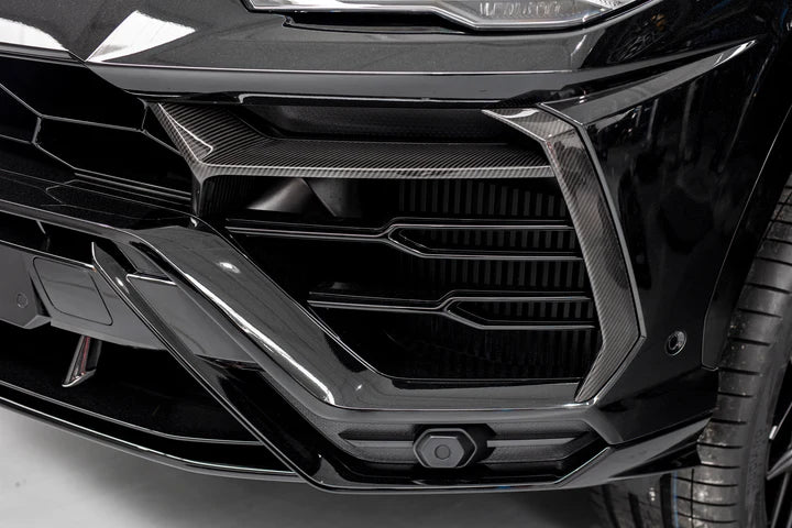 Front Bumper Eyebrow in Visual Carbon Fibre
