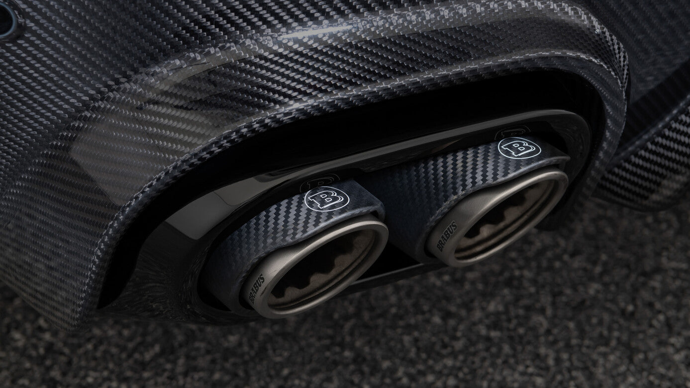 GLE 63 V 167 - CARBON REAR DIFFUSER WITH EXHAUST