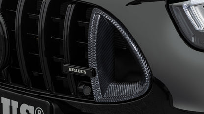 E 63 W 213 FACELIFT - CARBON FRONT GRILLE INSERTS