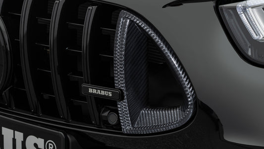 E 63 W 213 FACELIFT - CARBON FRONT GRILLE INSERTS