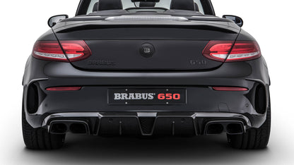 C 63 C/A 205 - CARBON REAR DIFFUSER WITH EXHAUST