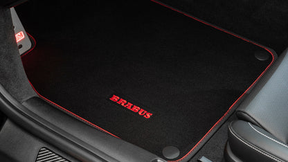 911 TURBO - VELOR FLOOR MAT BLACK