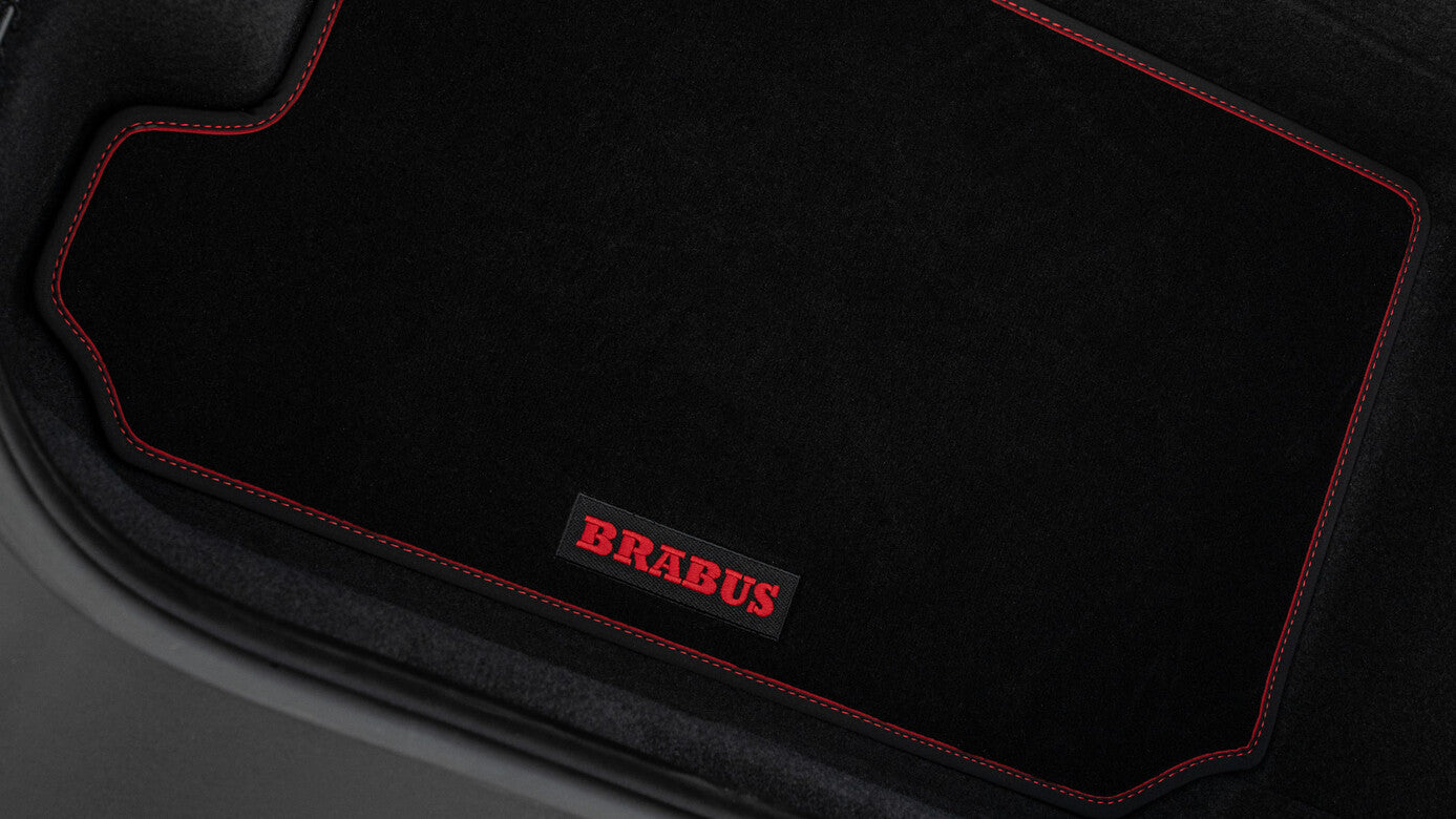 911 TURBO - VELOR TRUNK MAT BLACK