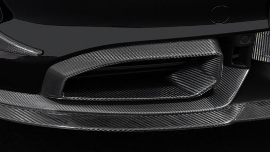 TAYCAN - CARBON FRONT FASCIA INSERTS