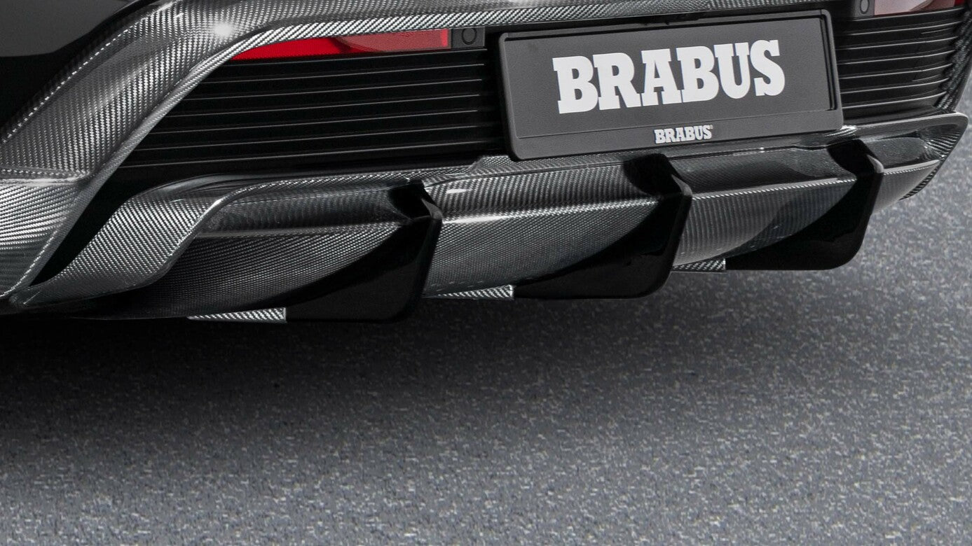 TAYCAN - CARBON REAR SKIRT INSERT