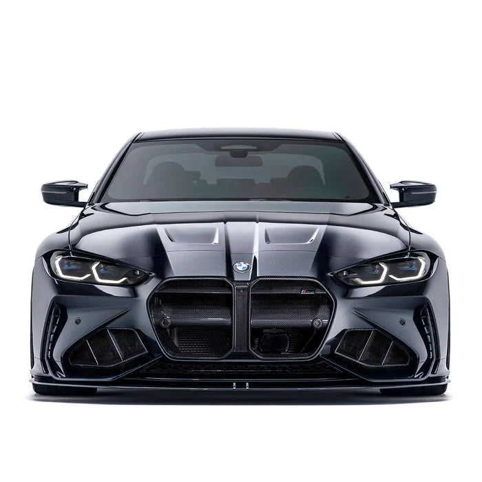 BMW G80/G82 M3/M4 forkofanger Prepreg kulfibergitter og ventilationskanaler