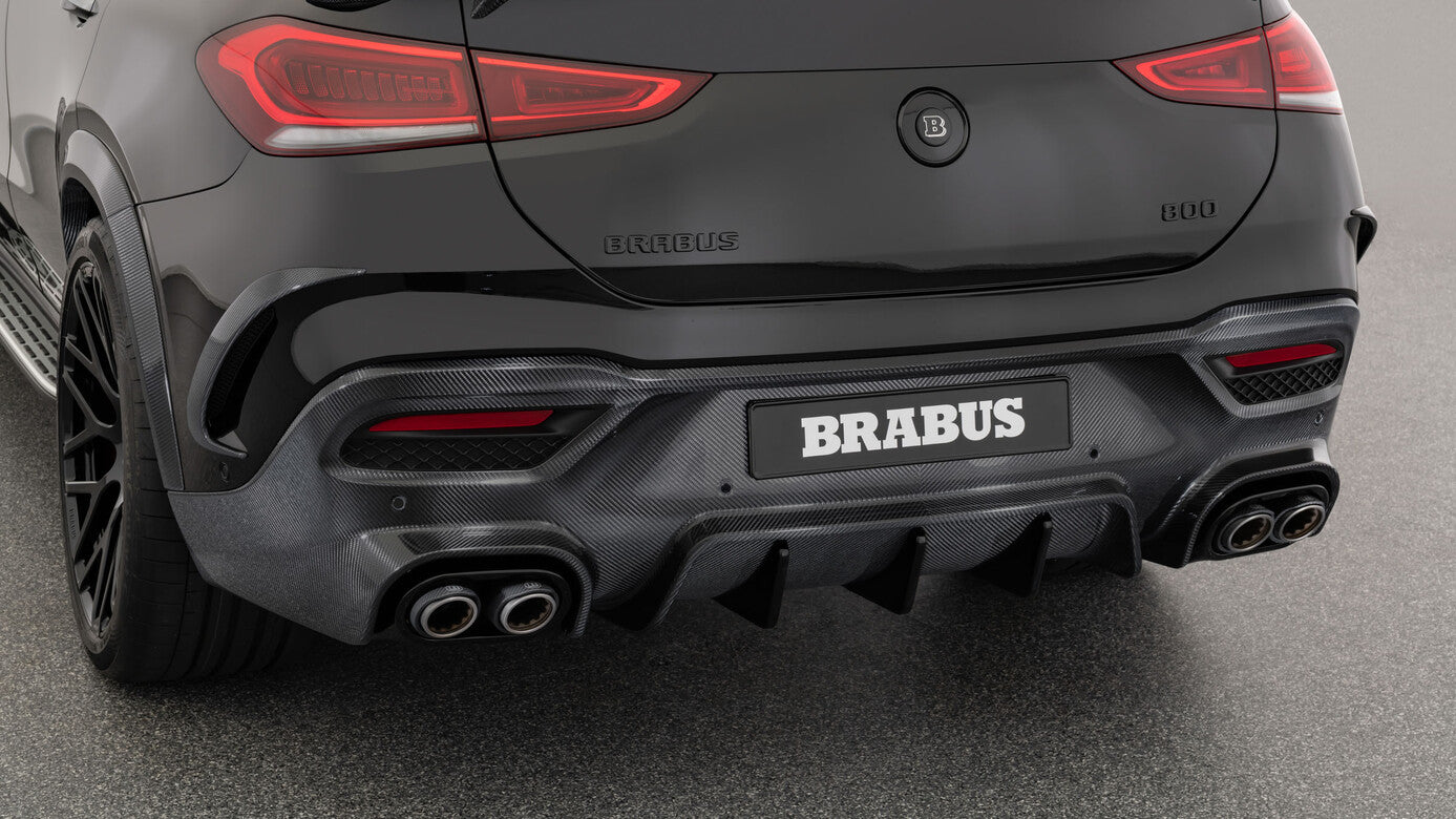 GLE 63 C 167 - CARBON REAR SKIRT WITH EXHAUST