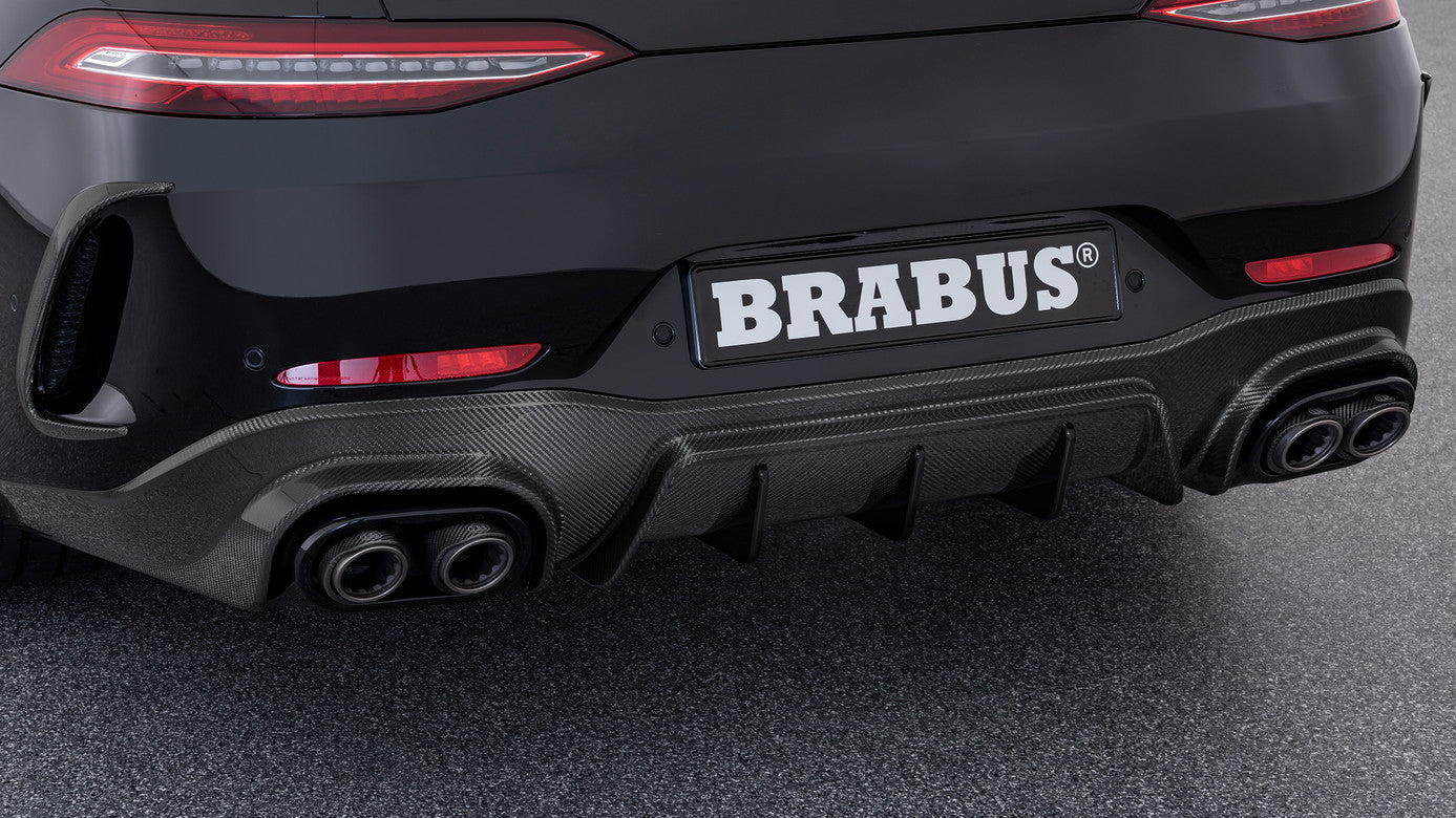 GT 63 X 290 - CARBON REAR DIFFUSER WITH EXHAUST