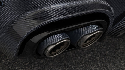 GLS 63 X 167 - CARBON REAR DIFFUSER WITH EXHAUST