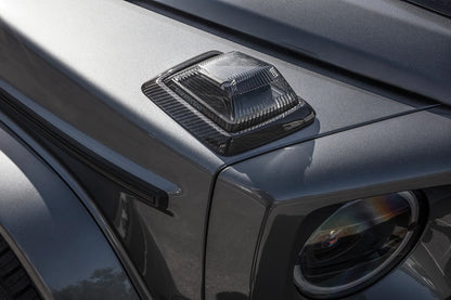 G-WAGON Upper Turning Signal Trim (pair) - Visual Carbon Fibre